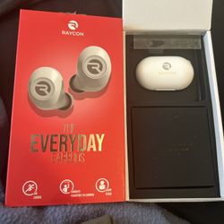 White Raycon Earbuds