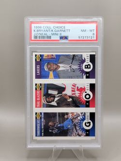 1996 Collectors Choice Bryant O'Neal Garrett RC PSA 8