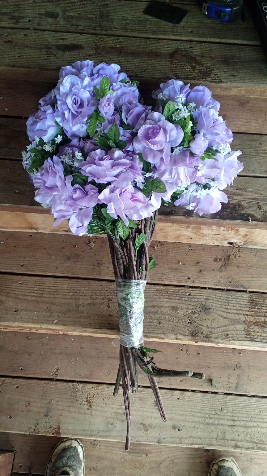 Fake Flower Bouquet
