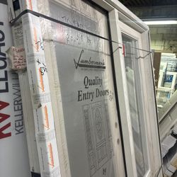 Exterior Door 75x82 Left Swing Fiberglass 