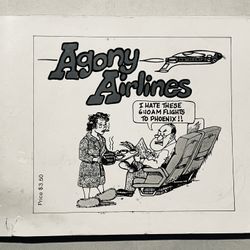 Agony Airlines 1987 Airline Humor Book.