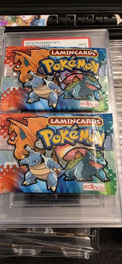 Pokemon Lamincards sealed Packs