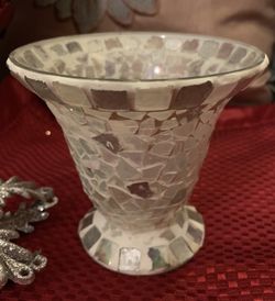 Candle Holder Mid Mosiac Votive