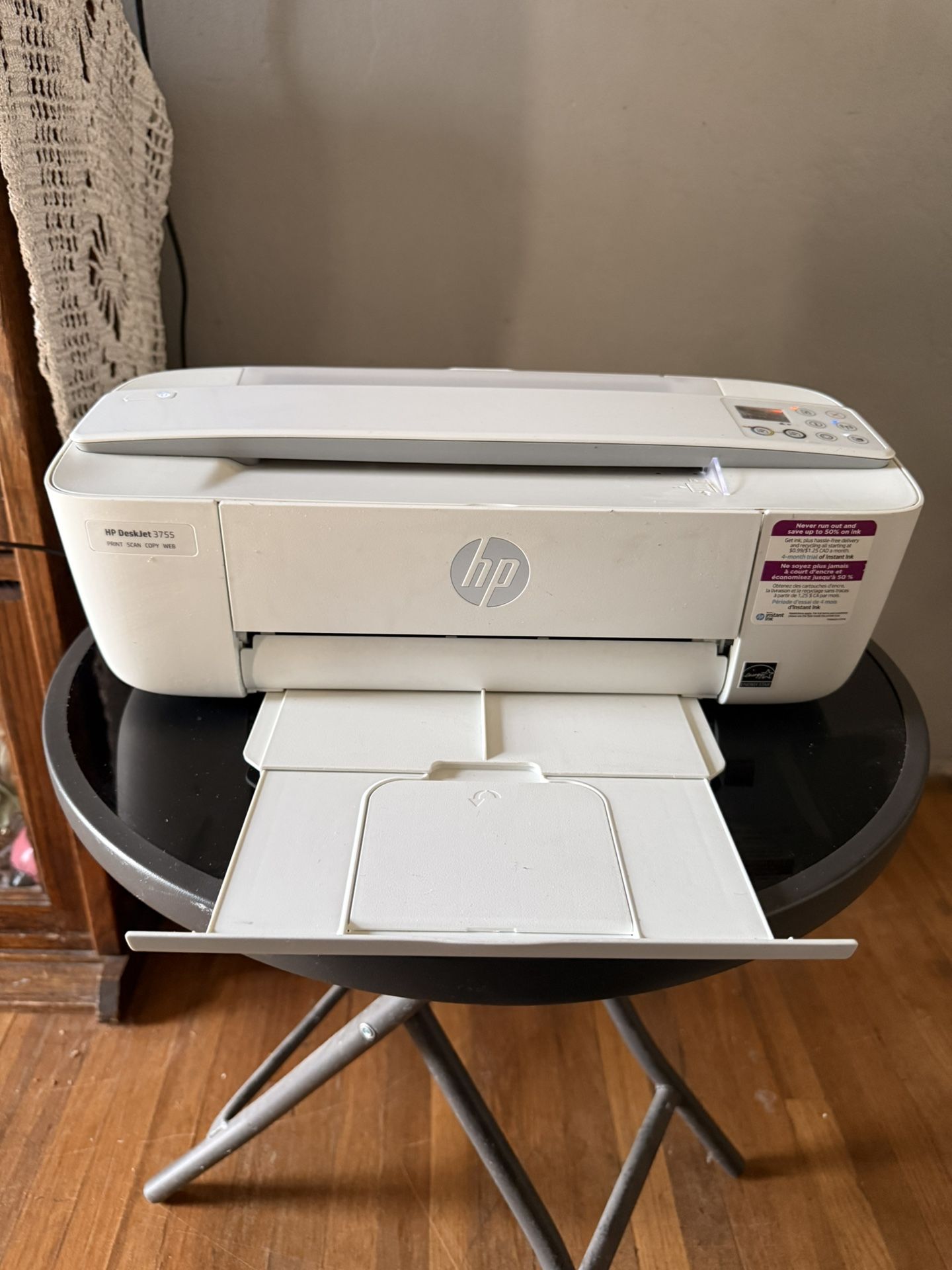 HP Desk Jet 3755 Printer, Scanner, Copy, Web Machine 