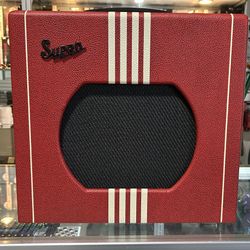 Limited Edition Supro Delta King 12  Tube Guitar Amp - Red - 1 of 50 Made