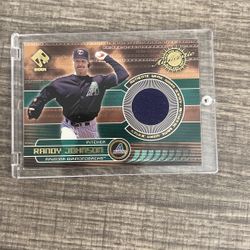 Randy Johnson Jersey Card