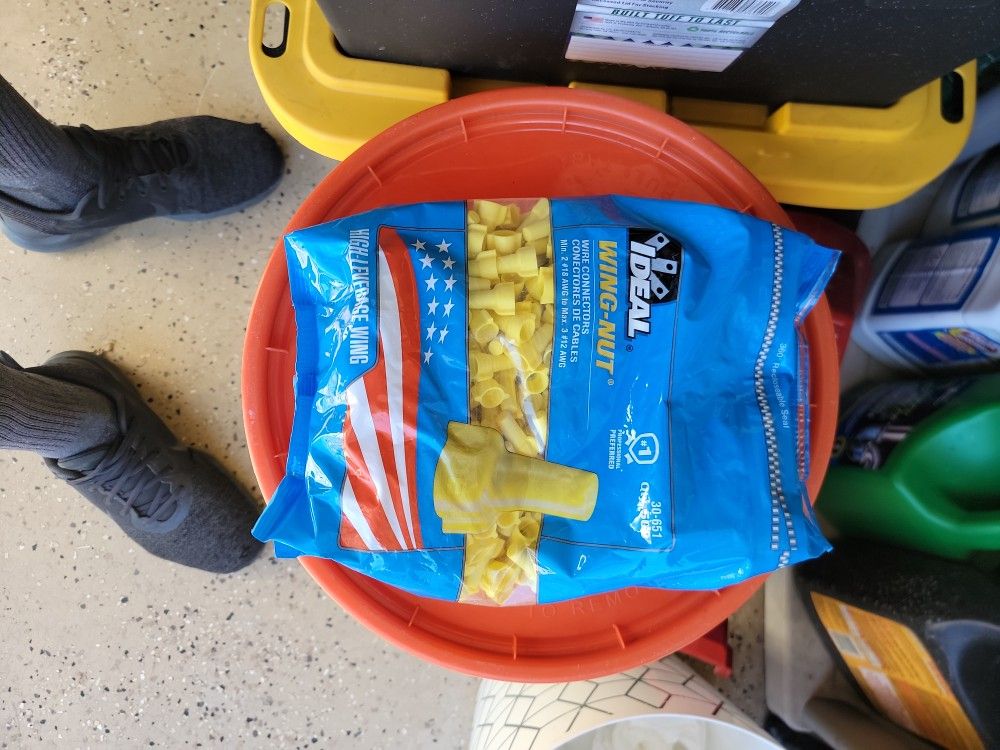 Ideal Yellow Wing Nuts