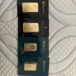 Perth Mint Pure Gold Sealed Bars