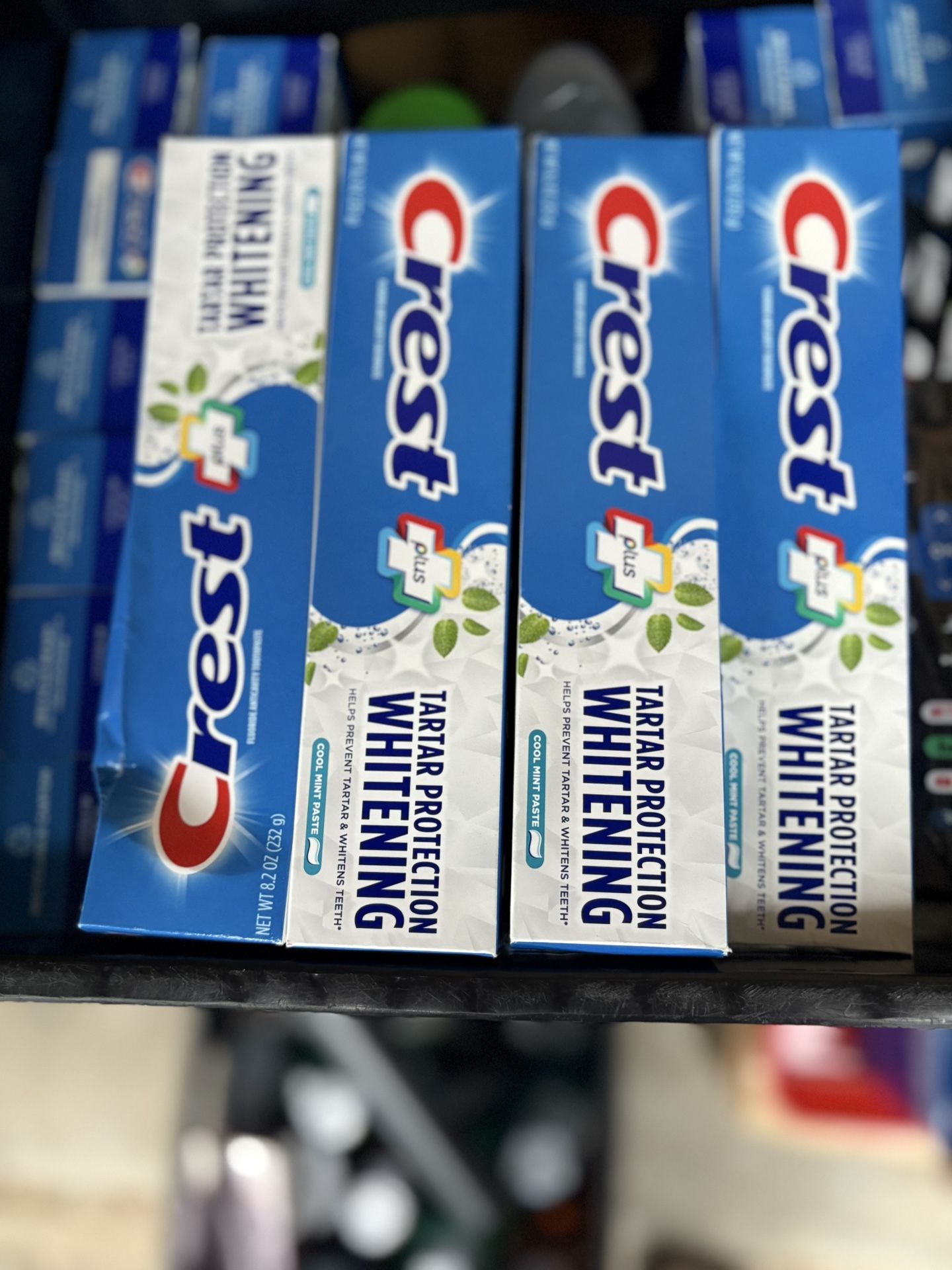 8.2oz Crest Whitening Toothpaste 5 For $10