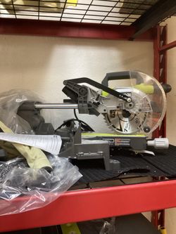 Ryobi 10 Amp Corded 7-1/4 in. Compound Sliding Miter Saw