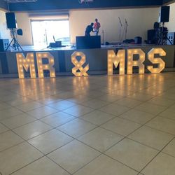 Marquee Wood Letter For Events