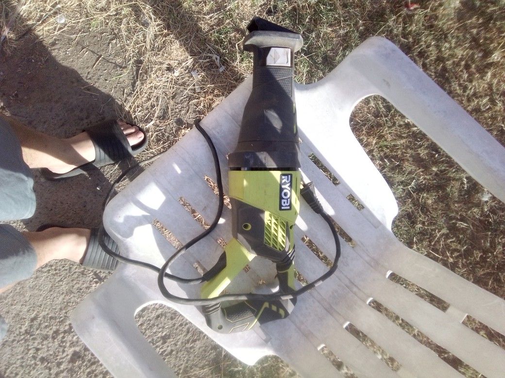 Ryobi Electric Sawzall Serious Buyers Only