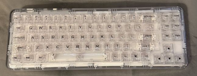Transparent Mechanical Keyboard