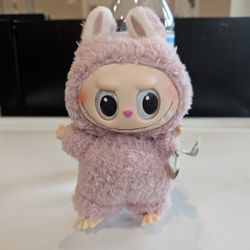 Labubu Exciting Macaron Vinyl Face toy plush doll Lychee berry pink gift