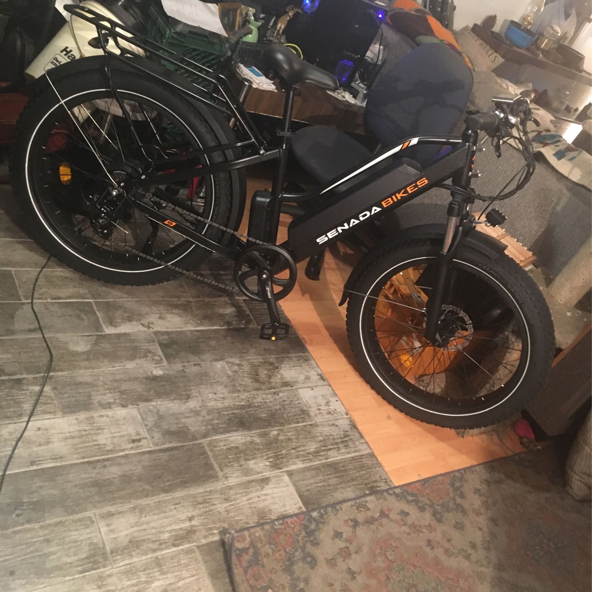 Huge New Year Sale Senada Herald Plus 30+ Mph And 80 Mile Range W/1000 watt + Best In Class 95 NewtonmtrsTorque, Hybrid Between Reg Top Tube + PS Thru