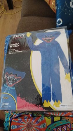 Huggy Wuggy kids costume