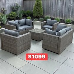 Outdoor Wicker Patio Furniture Set