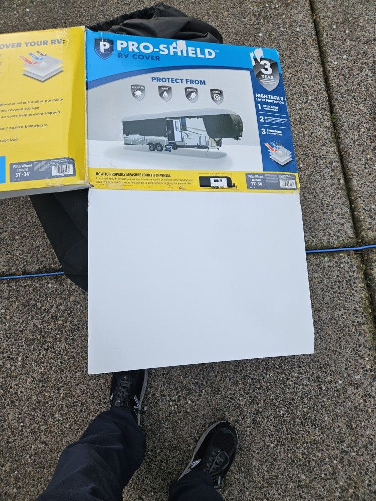 32-35ft 5-th Wheel Trailer Cover