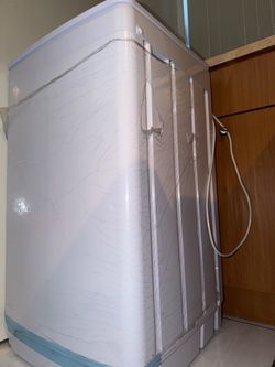 Portable Washer , 18 lbs Fully Automatic Washing Machine, 7 Wash Cycles, Compact Washer for Apartment, RV, Dorm