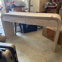 Vintage Silhouette Console Table
