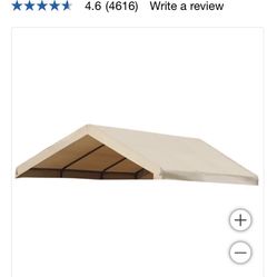 Costco Car Canopy Shelter Replacement Cover