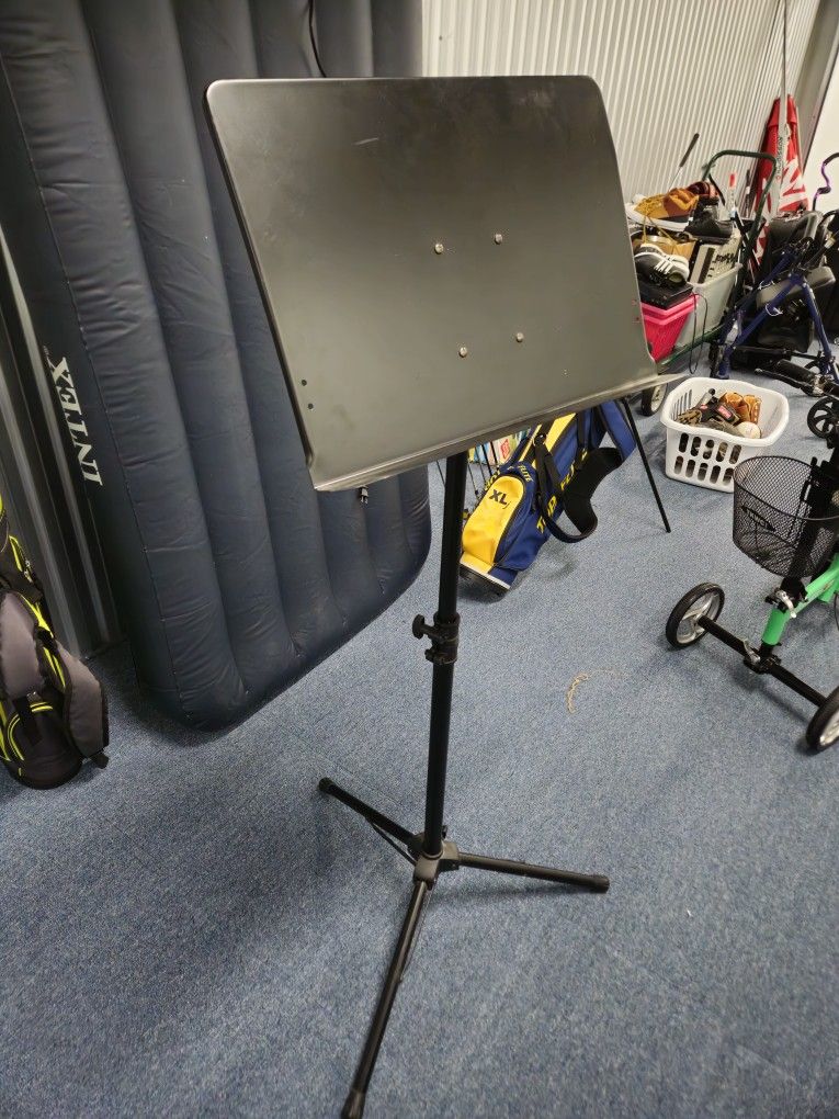 Portable Music Stand Speaker podium music sheet hold