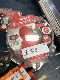 Diablo SandNET 5" 60 Grit Sanding Discs 50-Pack