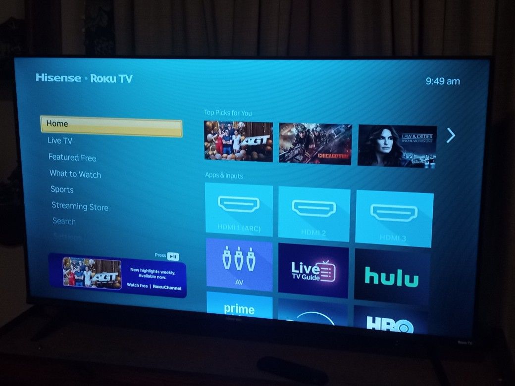 40 Inch Hisense Roku Tv 