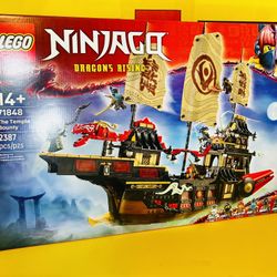 LEGO Ninjago Temple Bounty 71848 Dragons Rising Ship Set NEW Sealed 2387 PCS