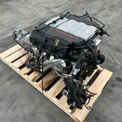 16-23 Camaro SS 6.2L V8 LT1 Engine And Transmission Assembly Kit OEM 32K Miles
