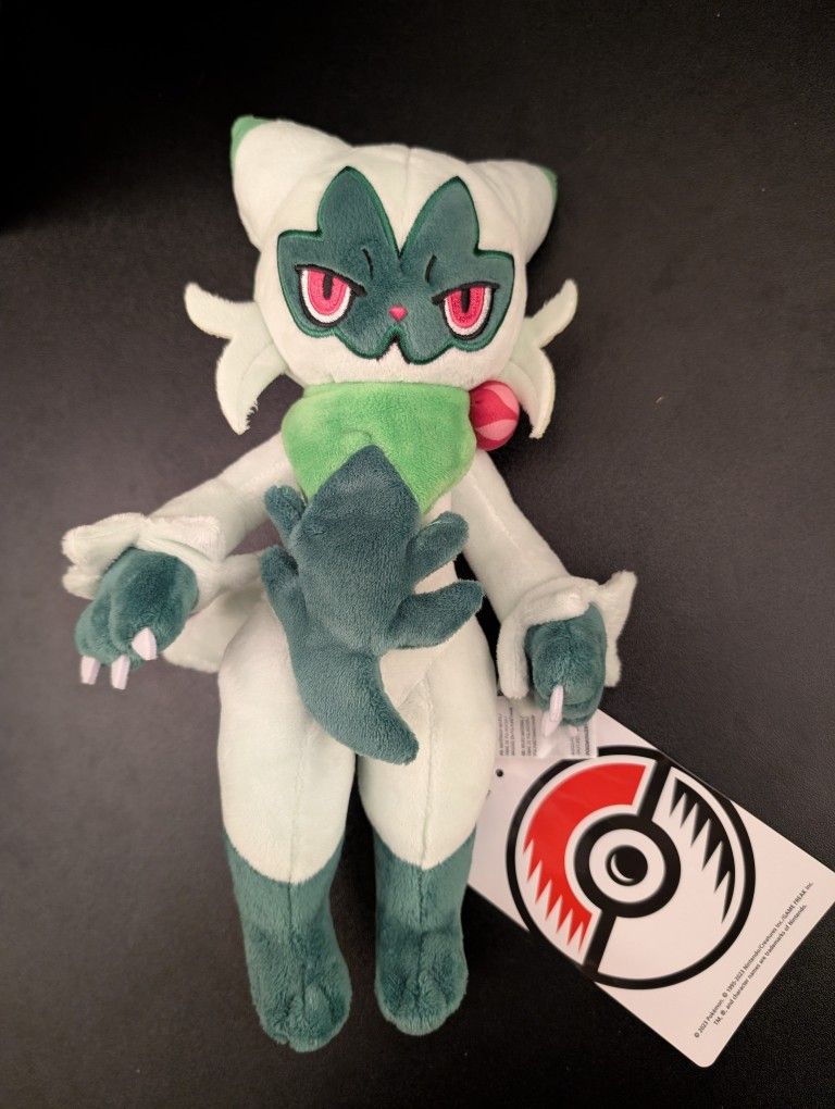 Floragato Pokemon Official Pokemon Center Plush