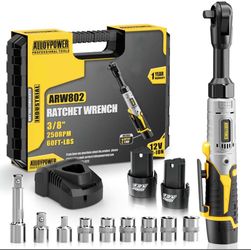 3/8" Cordless Ratchet Wrench, 60 FT-LBS(80N.M
