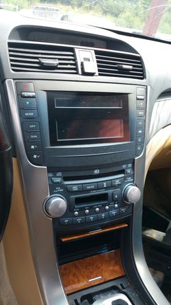 2005 Acura TL radio, cooling and heating system assembly