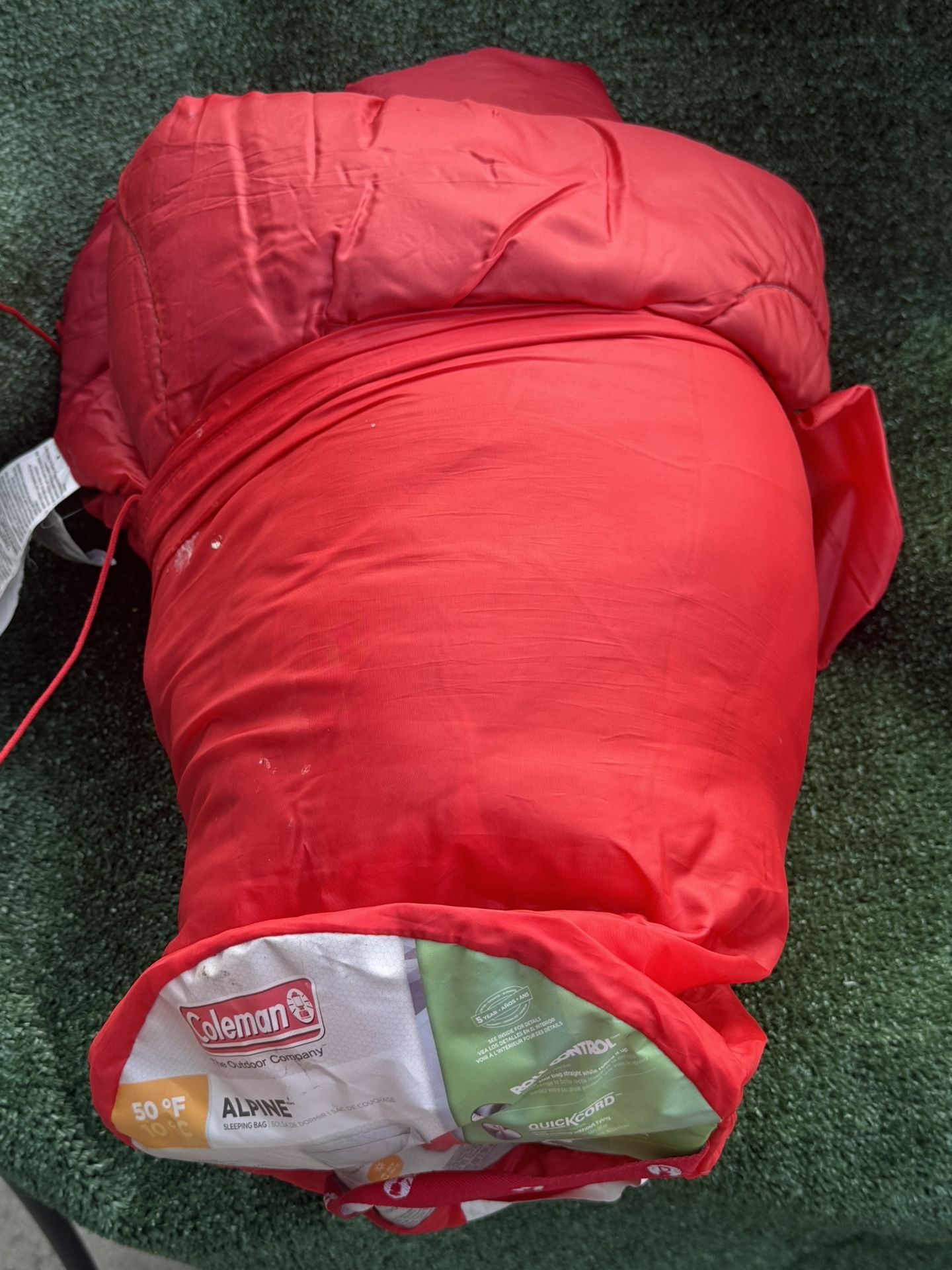 Coleman Sleeping Bag (Alpine Model)