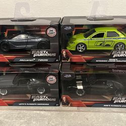 Fast & Furious 1:32 scale diecast cars #2