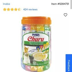 Churu Cat Treats 50 Pack
