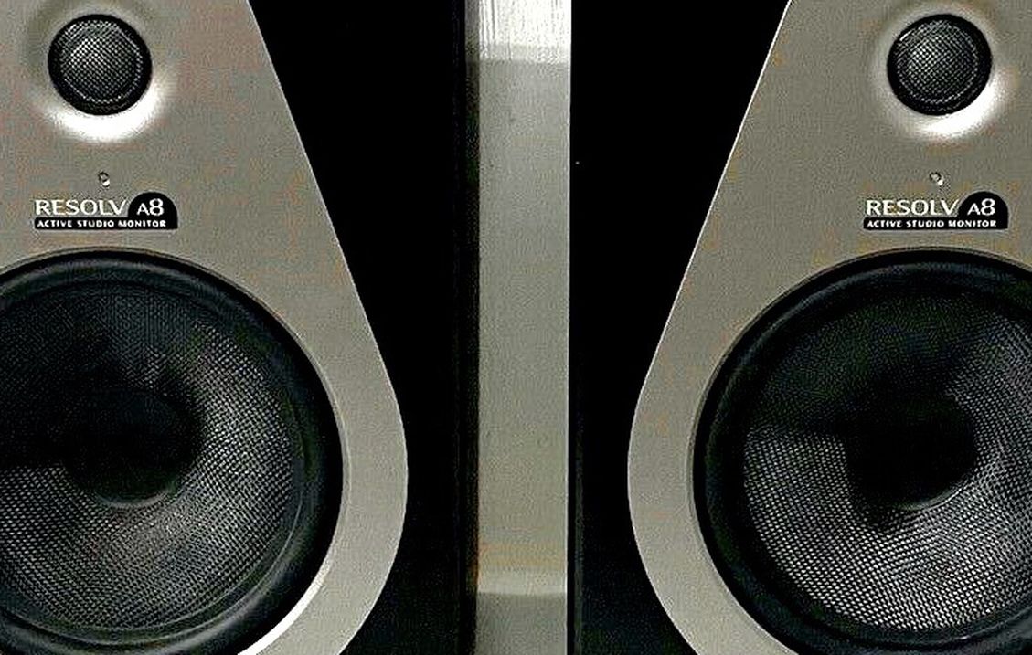 Samson Resolv A8 Active Studio Monitors Pair