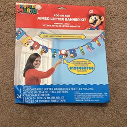 Mario Banner