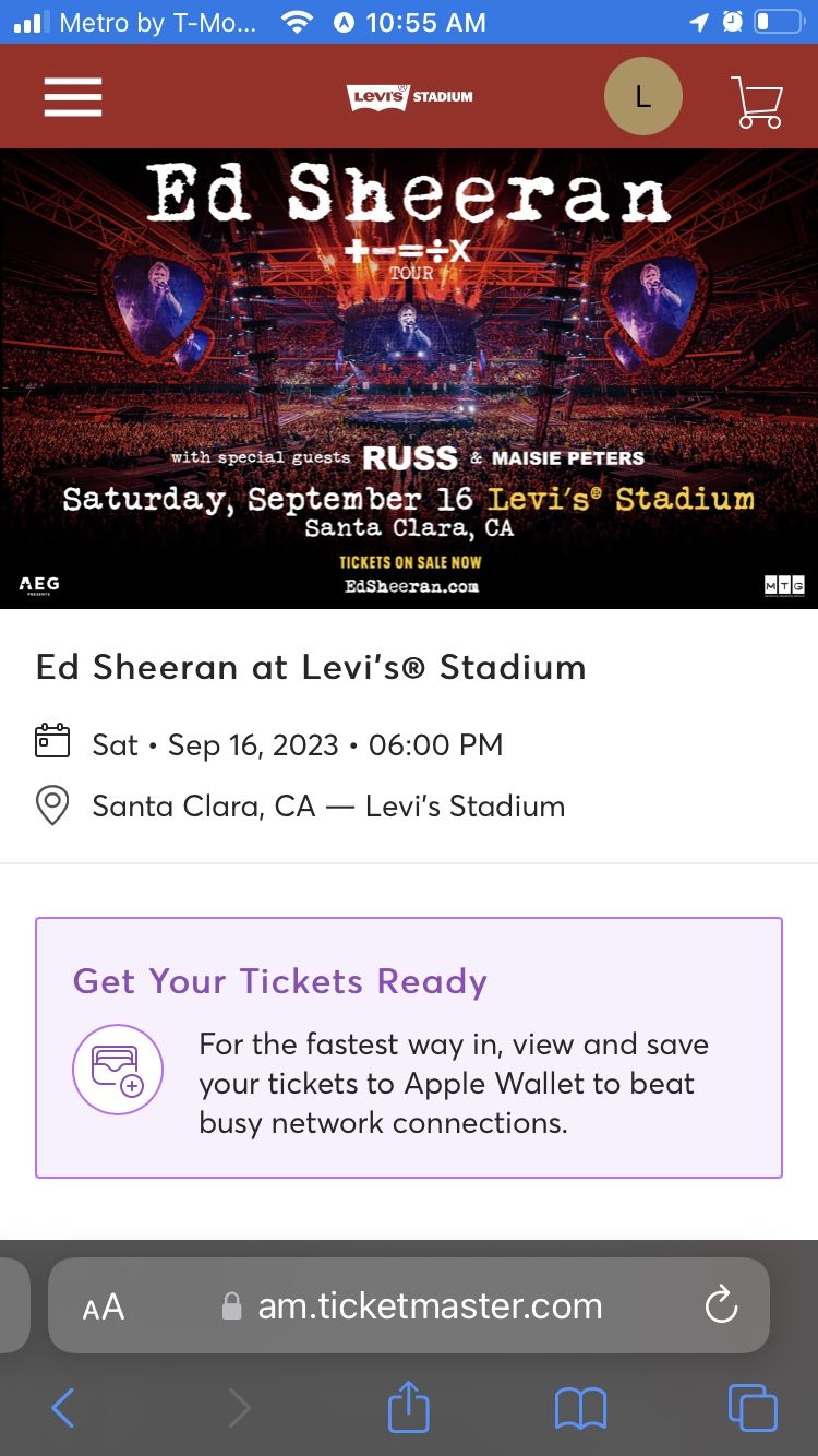 Ed Sheeran And Russ Levi’s Stadium 