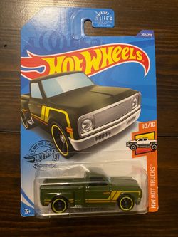 69 Chevy pick up hot Wheels