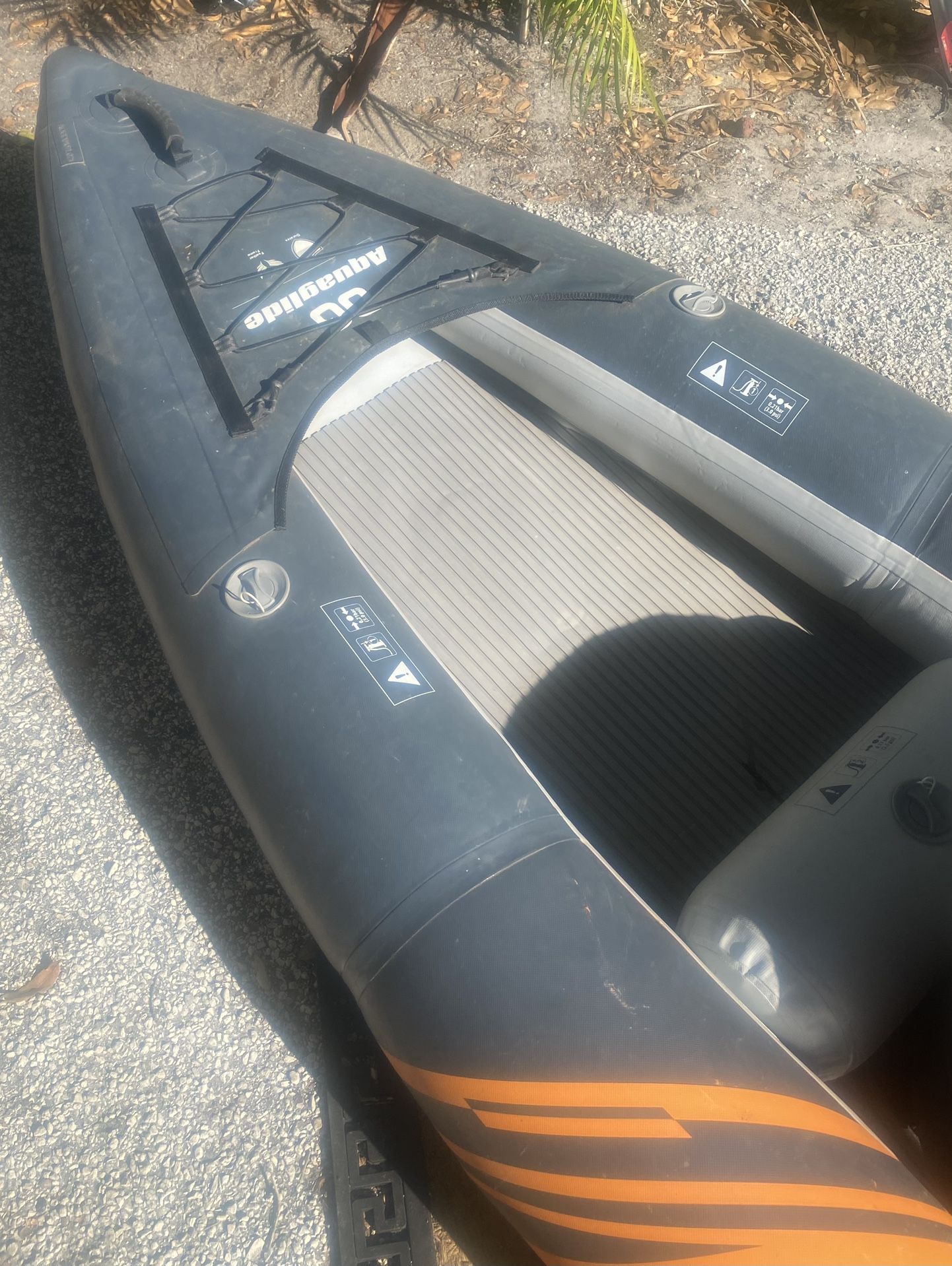 Aquaglide Deschutes Inflatable Kayak with Paddle & Life Vest