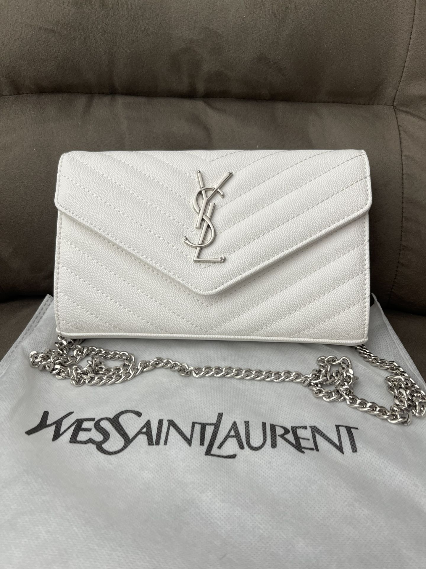 YSL Bag CrossBody White
