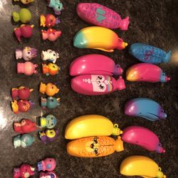 Banana Filled With Characters Toys Play
