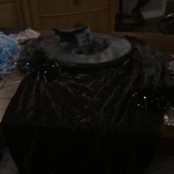 Witches costume comes with two hats and dress with long sleeves