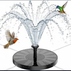 Solar Bird Bath Fountain Pump