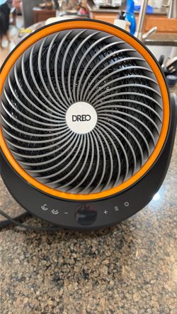 Dreo electric heater and Fan.