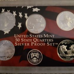 2004 Proof Set , State Quarters Coins
