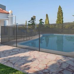 GraveeLife 4 ft x 12 ft Fence for Inground and Above Ground Pool, Mesh Pool Safety Fence #R4-243