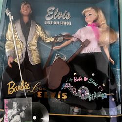 1996 Barbie Loves Elvis Set
