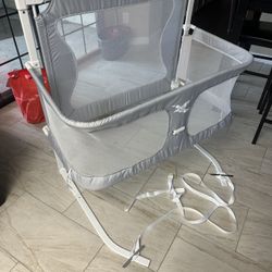 Folding Bedside Crib Side Bed 